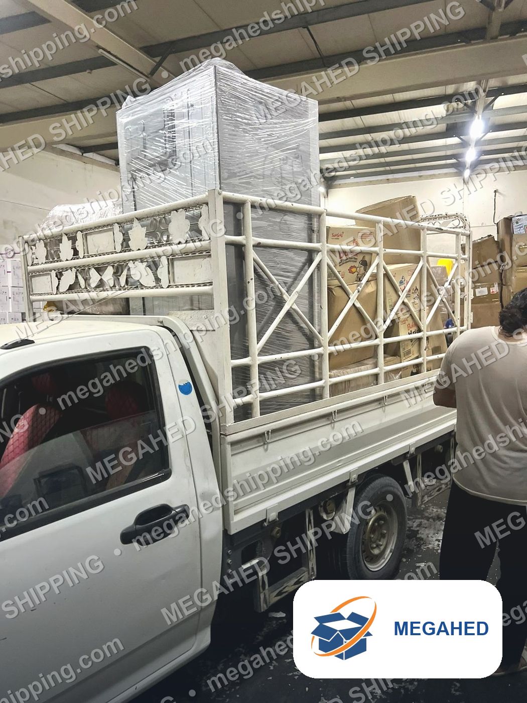 Preparing a shipment in the warehouse