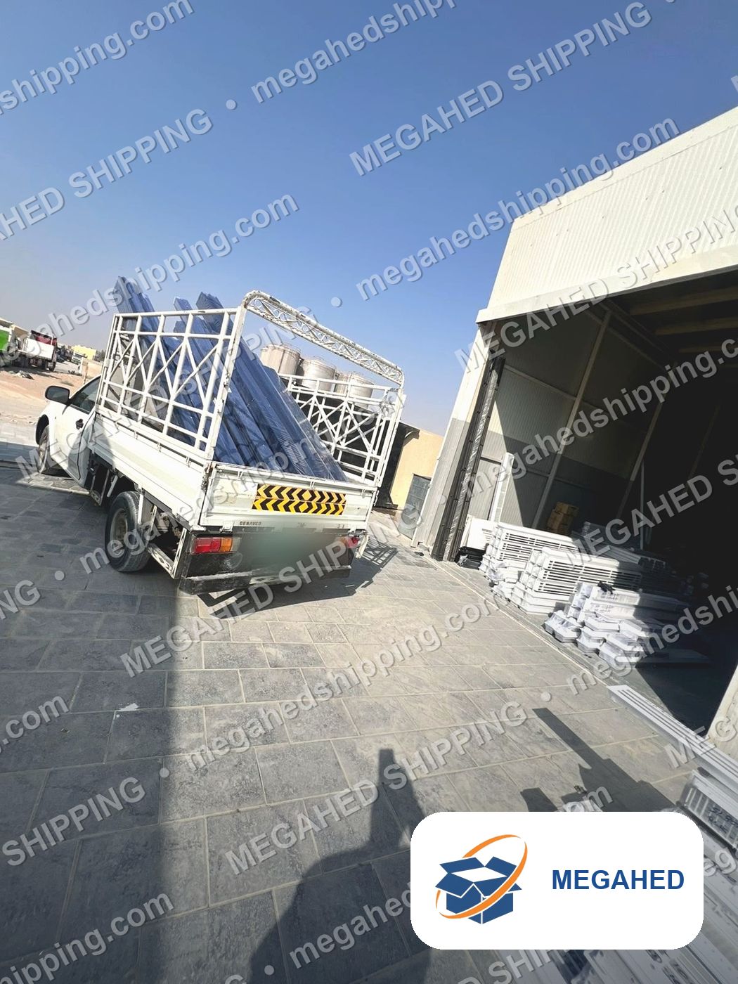 Truck at the warehouse
